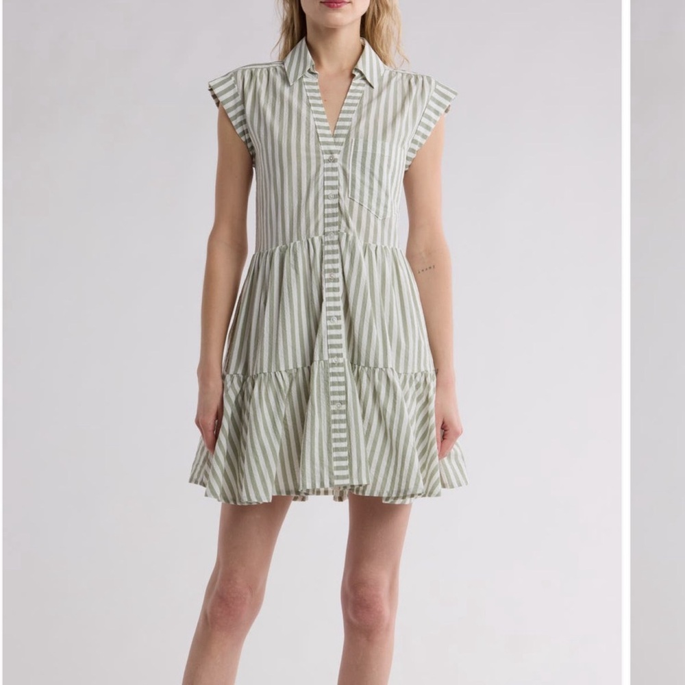 Veronica Beard Trisha Shirtdress size Medium